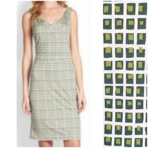 Tory Burch XS sleeveless geometric silk dress